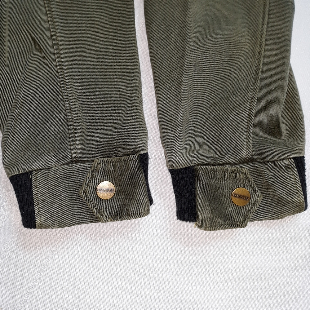 Sanctuary Distressed Green Utility Jacket - Picture 12 of 16